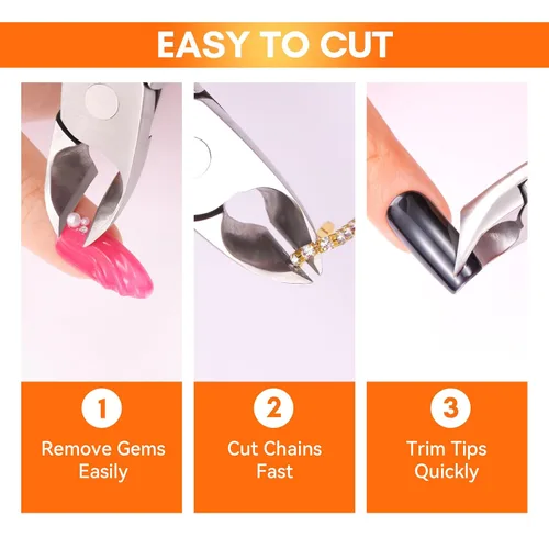 Vista 8 de Makartt Cortaúñas para uñas encarnadas con elevador de uñas, juego de podólogo de acero inoxidable para uñas gruesas, herramientas de manicura