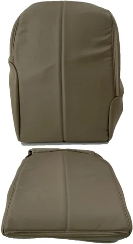 Vista 16 de 2003 2004 2005 2006 2007 Ford F250 F350 Lariat Crew Cab Cobertura de Asiento de Reemplazo de Piel, Conductor y Acompañante, Abajo/Arriba/Inclinado