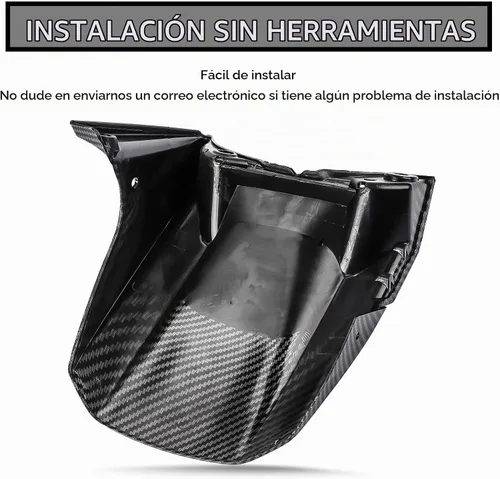 Vista 5 de PSLER Guardabarros trasero neumático Hugger para YZF 1000 R1 2004-2006 (carbono)
