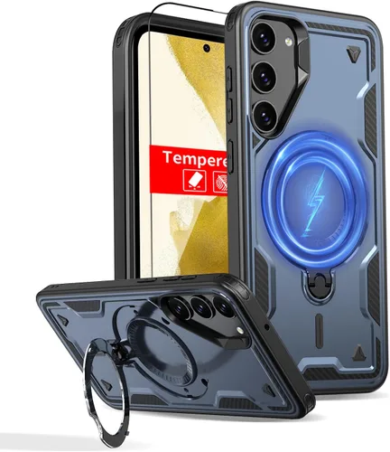 Vista 88 de Funda magnética para Google Pixel 9A compatible con cargador inalámbrico MagSafe, para Pixel 9A, funda de teléfono integrada de 360 °, con 2