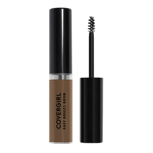Vista 2 de COVERGIRL - Gel voluminizador de cejas Easy Breezy, mantiene las cejas durante 24 horas, infundido con aceite de argán y biotina, 100% libre