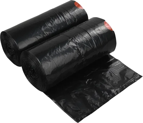 Vista 7 de Teyyvn Bolsa de basura negra de 6 galones, cordón, 220