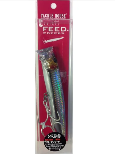 Vista 11 de TACKLE HOUSE Feed Popper 175, Señuelos de pesca de atún de agua salada, Topwater, GT, Bonito, Yellowtail, Yellowfin, Atún rojo, flotante