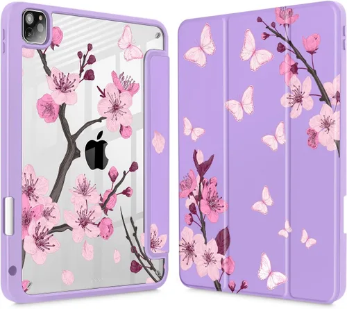Vista 42 de May Chen Funda para iPad Pro de 11 pulgadas M2 de 4ª generación 2022, iPad Pro 11 de 3ª/2ª/1ª generación, Funda con cubierta trasera transparente a