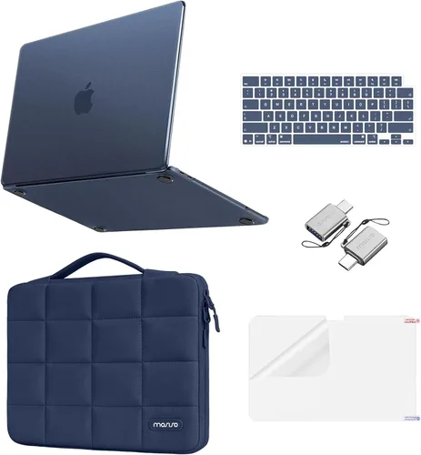 Vista 11 de MOSISO Funda compatible con MacBook Neo de 13 pulgadas versión 2026 A3404 Rubor
