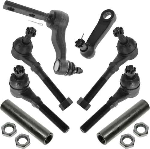 Vista 210 de TRQ Kit de dirección delantera con barra de acoplamiento de fuelle de piñón y cremallera compatible con Toyota Echo 2000-2005