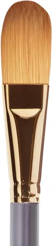 Vista 8 de KINGART Premium Finesse 8020-0 Ultra Round Series - Cepillo para artista, pelo sintético Kolinsky Sable, mango corto, acuarela y pinturas al óleo