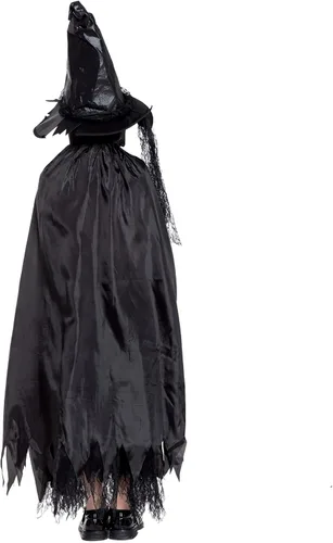 Vista 6 de Fairytale Witch Costume for Girls Halloween Costumes Kids Toddler Role Play Dress Up