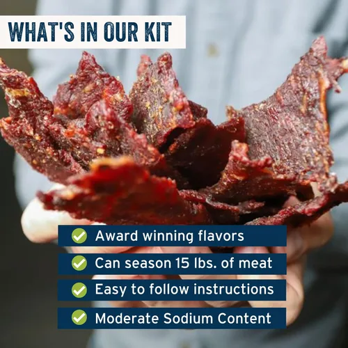 Vista 3 de Kit PS condimentos y especias desigual; gran campeón del premio de la Asociación Americana de Procesadores de Carne, cazadores salvajes, cecina