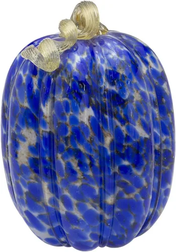 Vista 20 de Boston International Calabaza de cristal para otoño, cosecha, Acción de Gracias, decoración de mesa de vidrio soplado a mano, pequeño, remolino