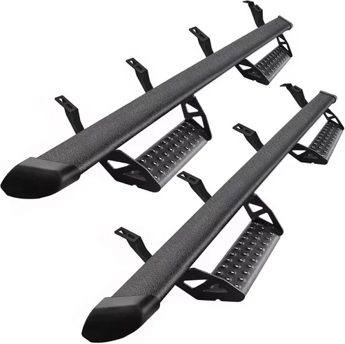 Vista 9 de Estribos laterales compatibles con Toyota 4runner 2010-2024 (sin faldones laterales)