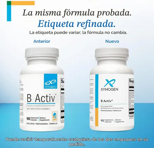 Vista 3 de XYMOGEN B Activ, 90 unidades (paquete de 1)