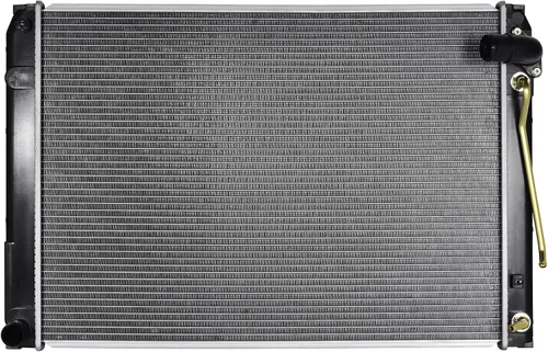 Vista 22 de SCITOO Conjunto de radiador de aluminio refrigerante del motor para 1986-1994 para Nissan D21 2.4L 3.0L 1987 para Nissan para Pathfinder 2.4L