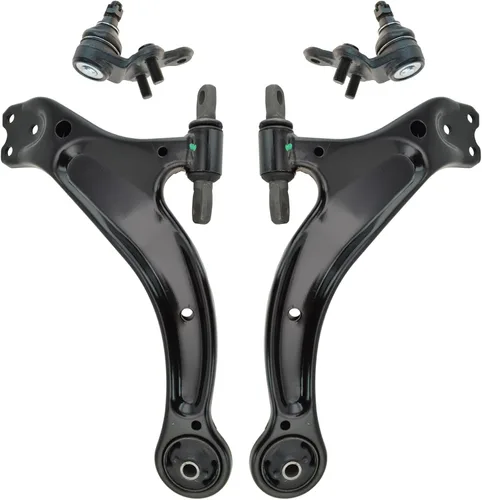 Vista 70 de TRQ Brazo de control superior e inferior del lado del conductor y del pasajero con juego de rótulas compatible con Chevrolet GMC 89-02