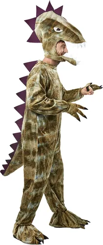 Vista 2 de Forum Novelties Disfraz de dinosaurio de peluche para hombre