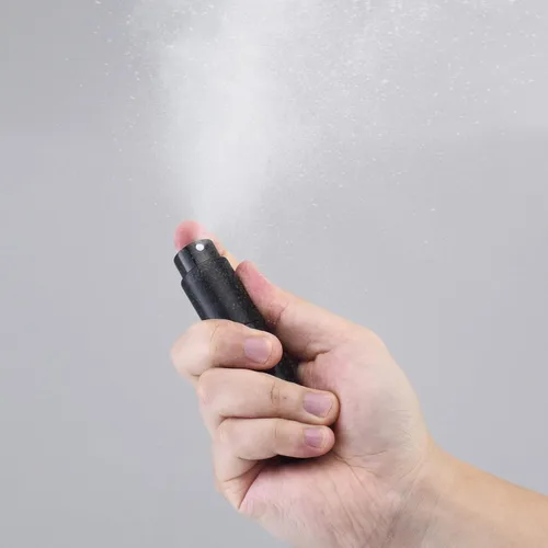 Vista 2 de Fusupak Atomizador de Perfume para Viaje Botella Recargable: Vaporizador de Colonia Portátil para Hombres - Mini Vaporizador Vacío para Recarga