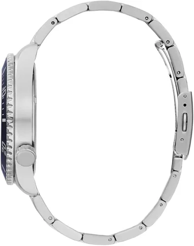 Vista 4 de GUESS Reloj de 1.772 in para hombre Tono Dorado/Tono Dorado/Negro
