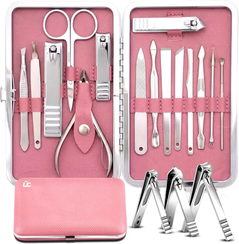 Vista 11 de Utopia Care - Juego de manicura profesional para cortaúñas Verde