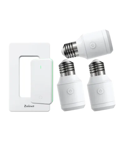 Vista 11 de Zoiinet Enchufe de bombilla de control remoto de 500 W, interruptor de luz inalámbrico para lámpara de cadena de tracción, soporte de base