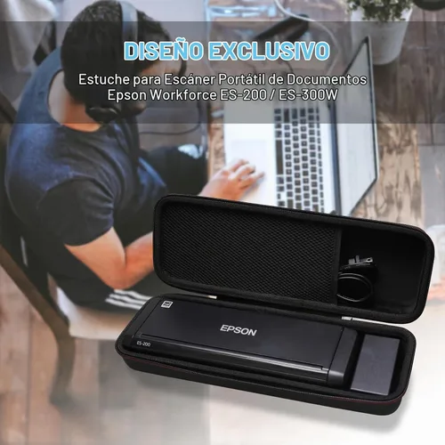 Vista 8 de Funda LTGEM para escáner de documentos Epson Workforce ES-200/ES-300W/ES