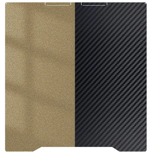 Vista 11 de Placa de construcción mejorada de 120x120mm, cama de impresión PET+PEI lisa/texturizada, placa de construcción de acero con resorte de doble cara