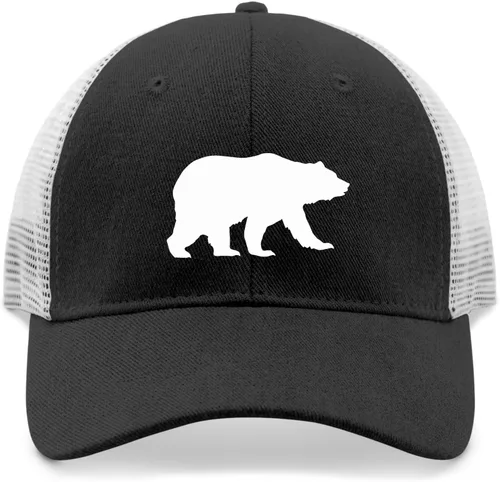 Vista 9 de devor Baseball Cap Bear Baseball Cap for Men Graphic Hats Adjustable