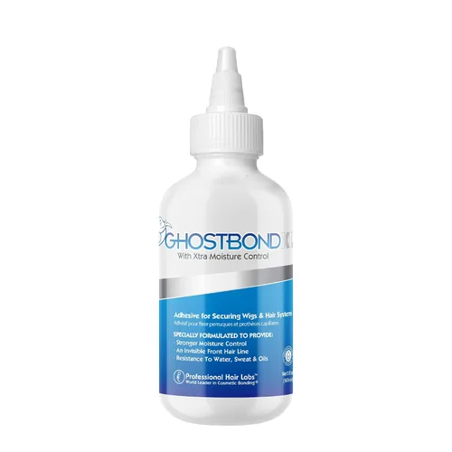 Vista 10 de GHOSTBOND XL Adhesivo para Reemplazo de Cabello - 1.3 oz - Pegamento Invisible para Peluca de Unión: Control Extra de Humedad - Resistente al Agua
