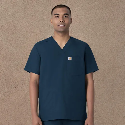 Vista 10 de Carhartt Scrubs C16113 Force Modern Fit V-Neck Top