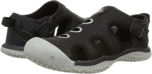 Vista 7 de KEEN Sandalias Stingray para niños, color rojo