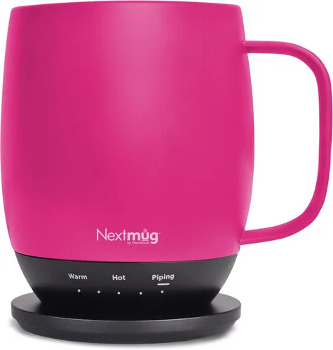 Vista 15 de Nextmug - Taza de café autocalentable con control de temperatura (negro, 14 onzas)