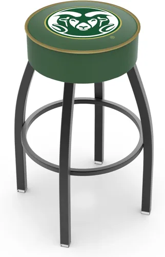 Vista 23 de The Holland Bar Stool Company L8B1-4 Georgia Tech - Taburete giratorio con base antiarrugas, color negro