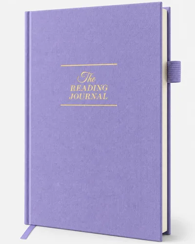 Vista 11 de JXSELECT Diario de Lectura Elegante - Registro de 60 Reseñas de Libros con Soporte para Bolígrafo y Bolsillo Trasero - Rastrea tu Progreso