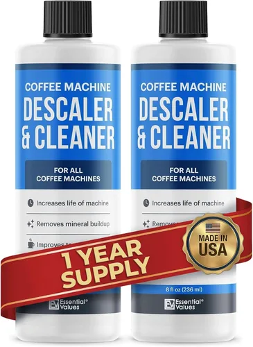 Vista 9 de Essential Values Solución Descalcificadora (8 fl oz / 236 ml) – Limpiador de Cafetera para Nespresso, Keurig, Breville y Más – Funciona en Todas