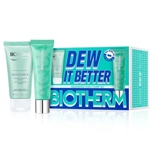 Vista 8 de Biotherm Aquasource Hyalu Plump Gel para pieles normales a grasas. Con ácido hialurónico regenerador y plancton biotecnológico regenerador para una