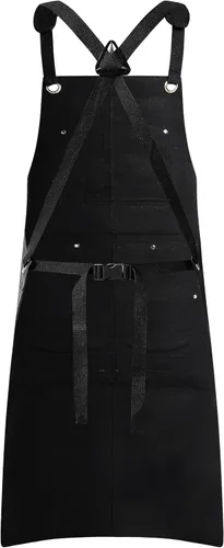 Vista 3 de Delantal funcional de múltiples bolsillos retardante e impermeable para carpintería al aire libre, electricista, parrilla, cocina, unisex