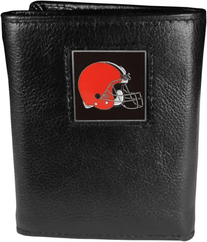 Vista 18 de Siskiyou Sports Men's Deluxe Leather Tri-fold Wallet Packaged in Gift Box