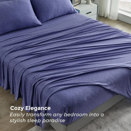 Vista 11 de Pure Bedding Juego de Sábanas Twin - Sábanas de Cama de Microfibra Ultra-Suave 1800 - Doble Cepillado - Bolsillos Profundos - Ajuste Fácil - Extra