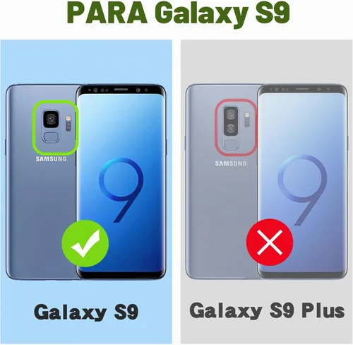 Vista 2 de Funda para Samsung Galaxy S9, Galaxy S9 para mujer, con purpurina, suave, elegante, transparente, TPU de lujo, linda funda protectora con correa