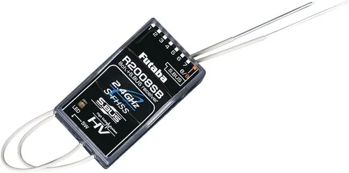 Vista 2 de Futaba Receptor S-FHSS de 8 canales y 2.4 GHz R2008SB