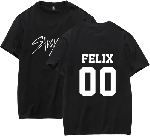 Vista 12 de JUNG KOOK SKZ Apoyo Camiseta Skz Merch Felix Bangchan Hyunjin Changbin Jeongin Jisung Leeknow Seungmin Camiseta Playera Tops