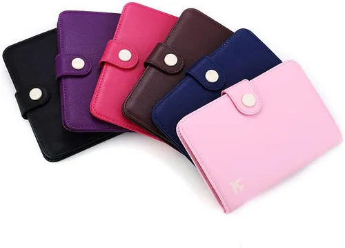 Vista 7 de NIMSO Simplicity - 2 fundas de identificación para pasaporte de viaje, protector para tarjetas de crédito, accesorios, bolsas de equipaje, cartera