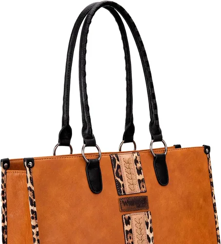 Vista 4 de Wrangler Tote Bag for Women Western Purse Multi Pockets Handbags