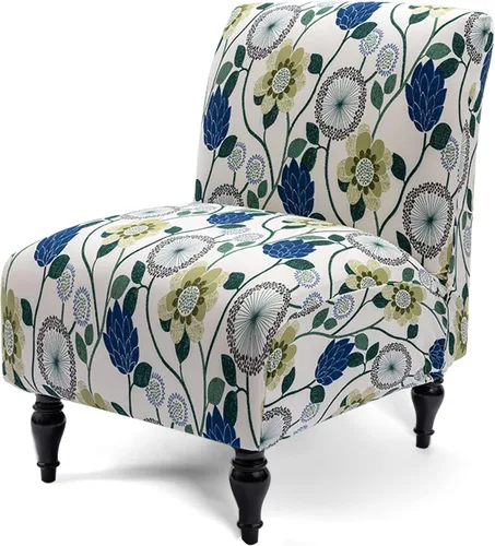 Vista 37 de Liykimt Funda para Silla de Acento sin Brazos Slipcover, Funda Slipcover para Silla Slipper de Spandex Elástico Extraíble para Silla sin Brazos