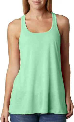 Vista 18 de Bella - Camiseta de tirantes para mujer, con espalda cruzada y holgada Athletic Heather