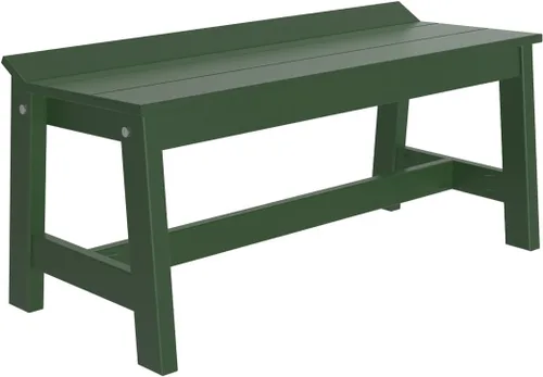Vista 24 de Furniture Barn USA Poly Lumber - Banco de comedor de 41 pulgadas, caoba antigua multicolor (Antique Mahogany)