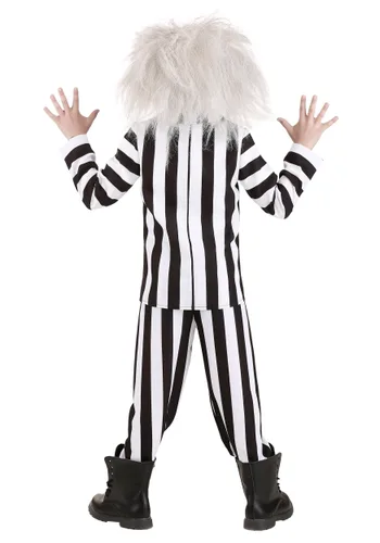 Vista 2 de Disfraz de Beetlejuice para niños Multicolor