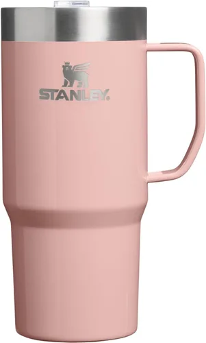 Vista 15 de STANLEY La Taza Suburbana Cotidiana 473 ml Beber a Través de la Tapa Taza para Café, Té y Bebidas Taza de Café de Acero Inoxidable Aislada