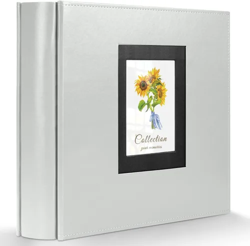 Vista 9 de Álbum de fotos 4x6 600 fotos, funda de piel de gran capacidad extra, contiene 600 imágenes horizontales y verticales de 4x6, regalo conmemorativo