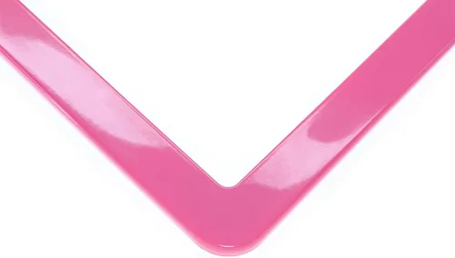 Vista 6 de 2PCs Creathome marcos de matrícula de acero inoxidable con color rosa Barbie