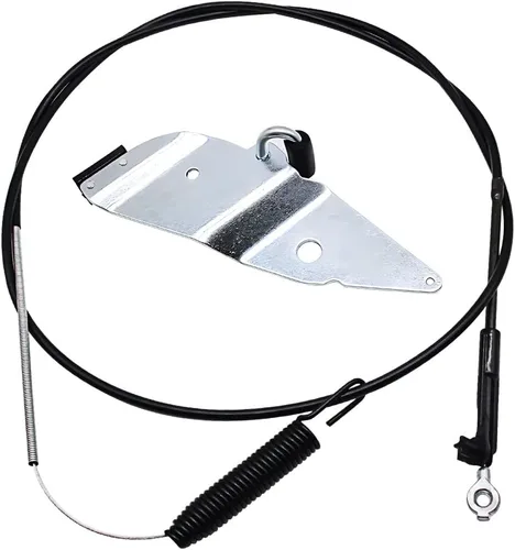 Vista 2 de Poagavgs Pro-Parts 133-8158 - Cable de freno de hoja con kit de soporte para Toro 30 pulgadas Timemaster 20199 20200 20975 20977 Reemplazo 133-8158